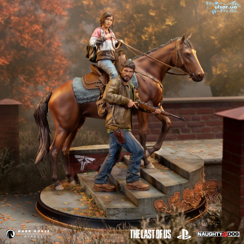 Оригинальная  фигурка &laquo;The Last of Us: Joel & Ellie on Horseback Premium Statue&raquo;