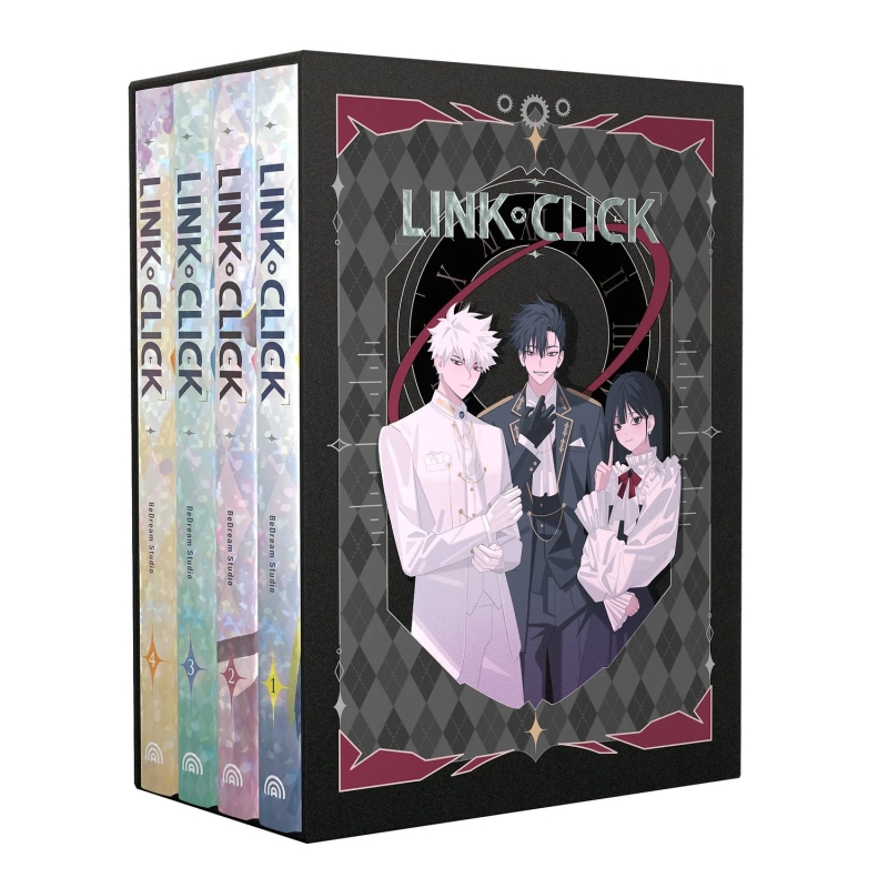 Манга на английском языке &laquo;Link Click Vols. 1-4 in Slipcase + Bonuses&raquo;