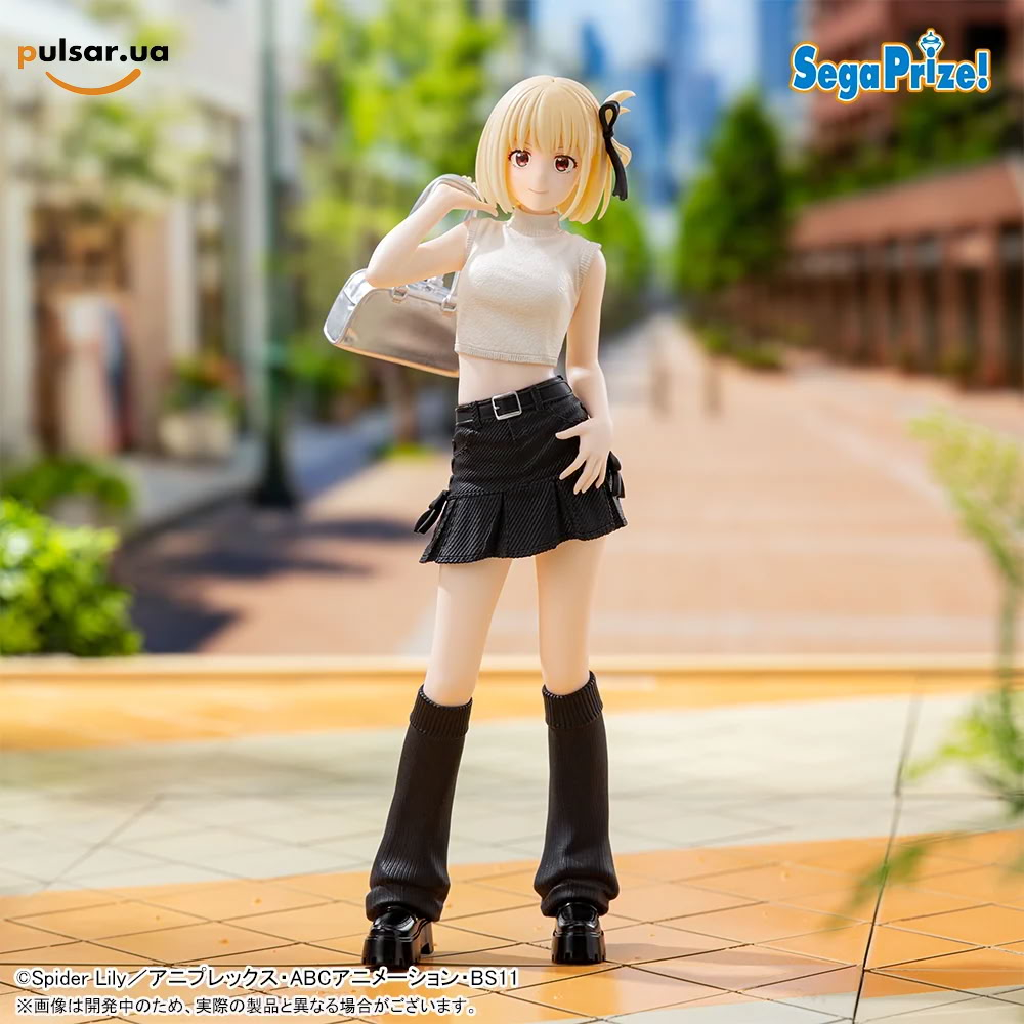 Оригинальная аниме фигурка &laquo;Lycoris Recoil High Premium Figure - Chisato Nishikigi Street Snap Ver.&raquo;