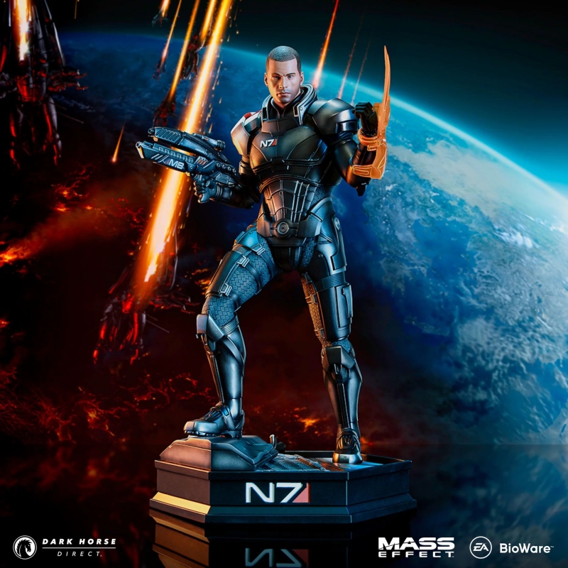 Оригинальная фигурка &laquo;Mass Effect: Commander John Shepard 1/6th Scale Statue&raquo;