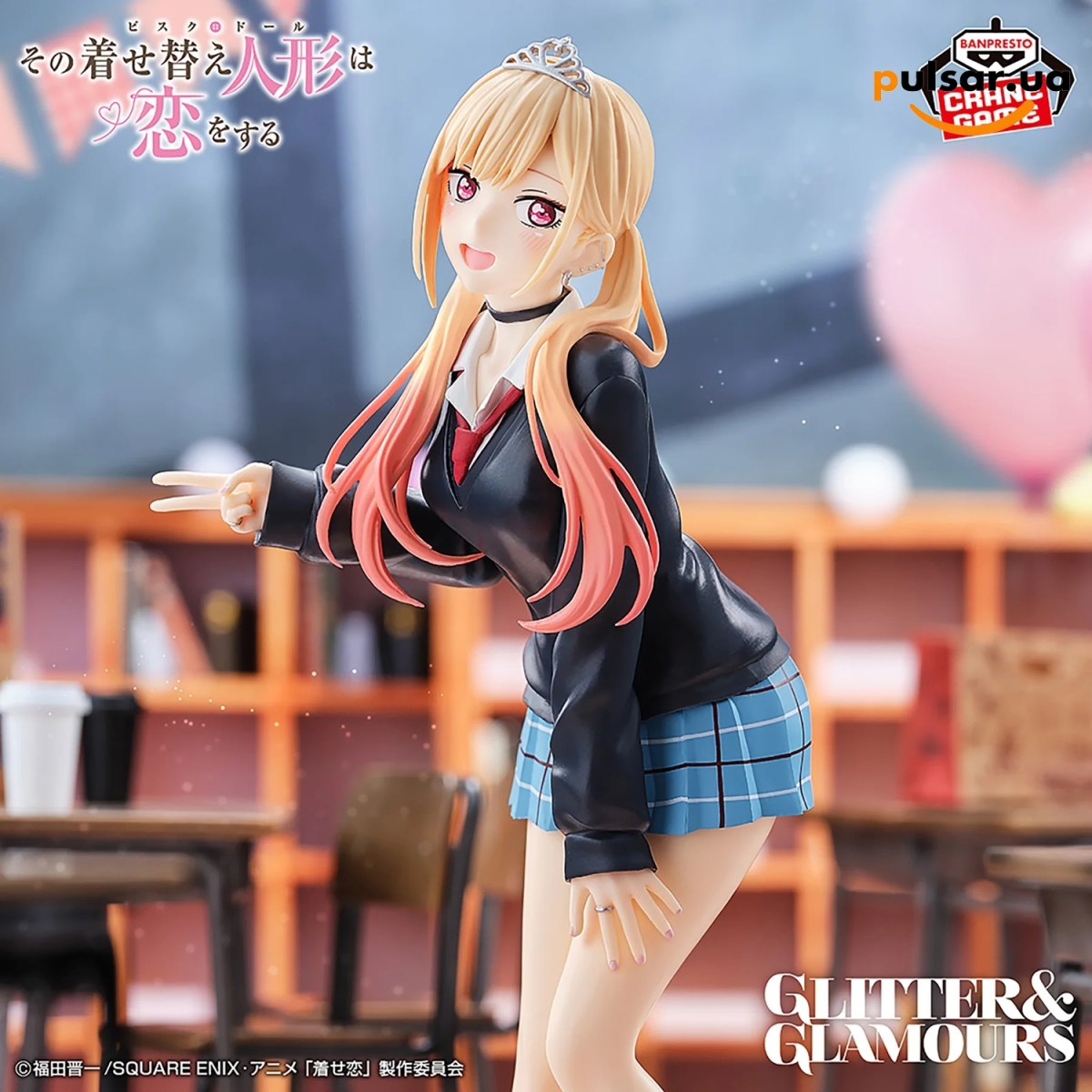 Оригинальная аниме фигурка &laquo;BANPRESTO - TV Anime "My Dress-Up Darling" Season 2 GLITTER X GLAMOURS: Kitagawa Marin Halloween Bunny Ver. Figure&raquo;