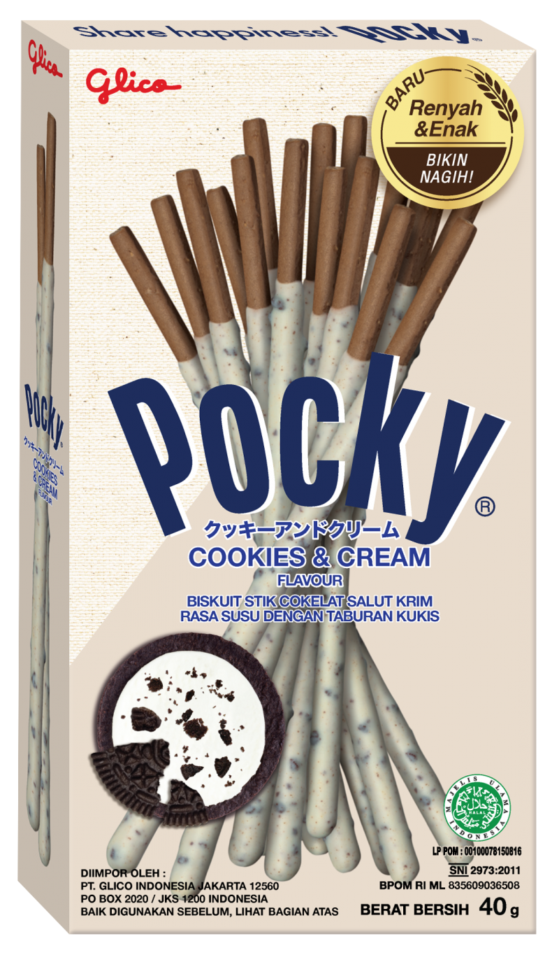 Палочки &laquo;Glico Pocky Cookies and Cream&raquo;