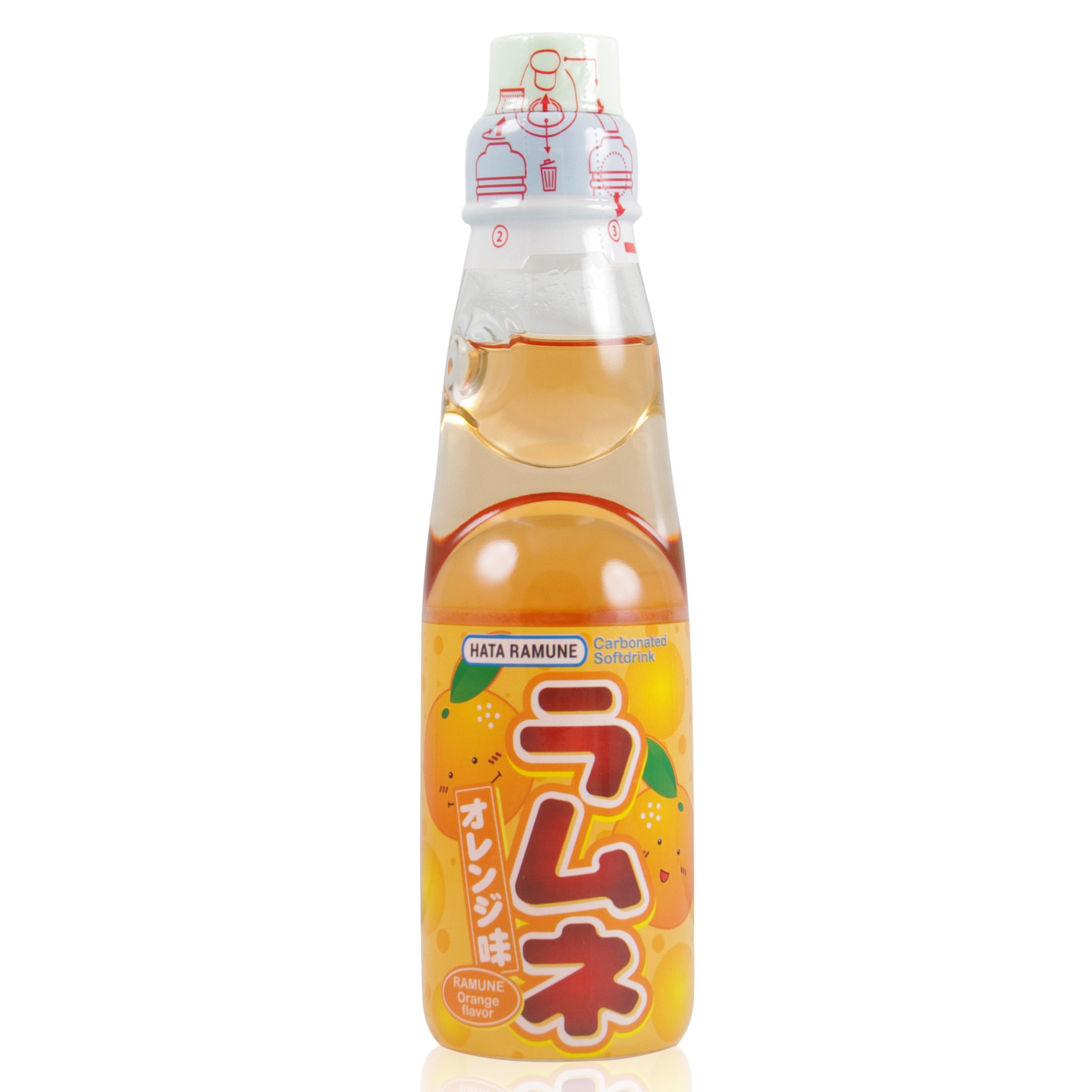 Напиток «Ramune Orange lemoniada»  [Япония]