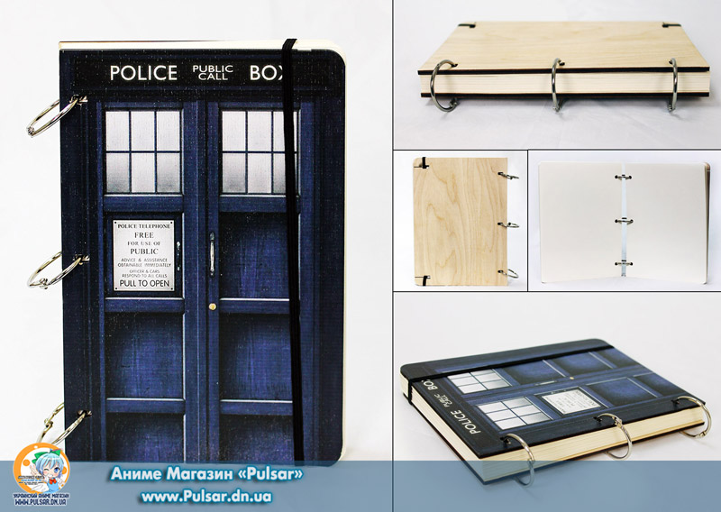 Скетчбук ( sketchbook) Doctor Who - Tardis