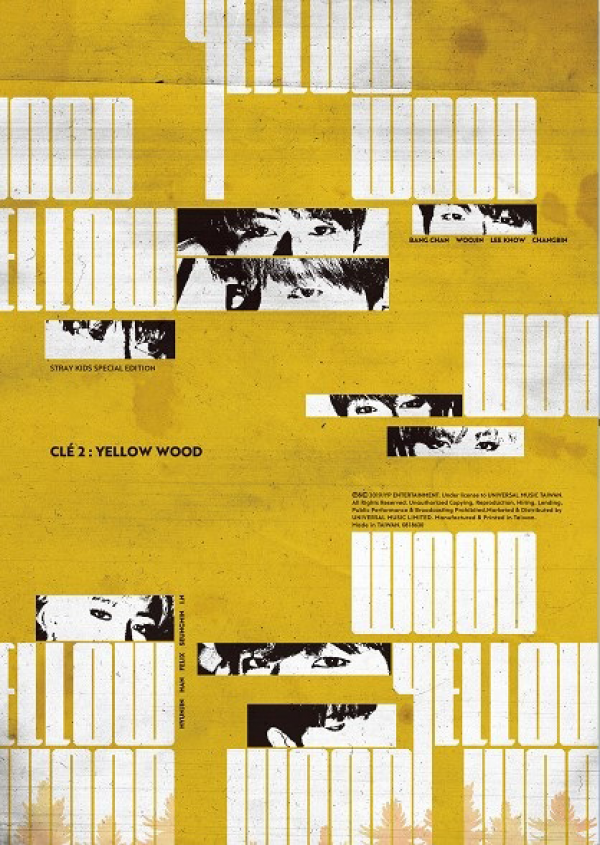 Официальный CD &laquo;STRAY KIDS Cle 2: Yellow Wood (Incl. Photo Book + 3 x QR PhotoCards)&raquo;