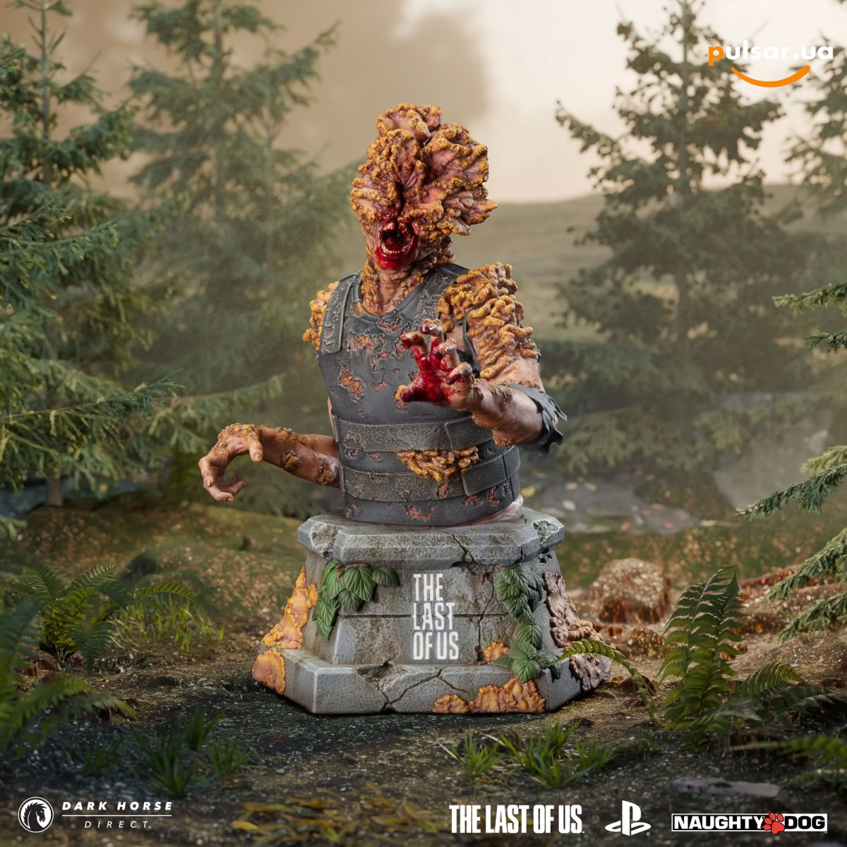 Оригинальная sci-fi фигурка &laquo;The Last of Us: Clicker Bust&raquo;