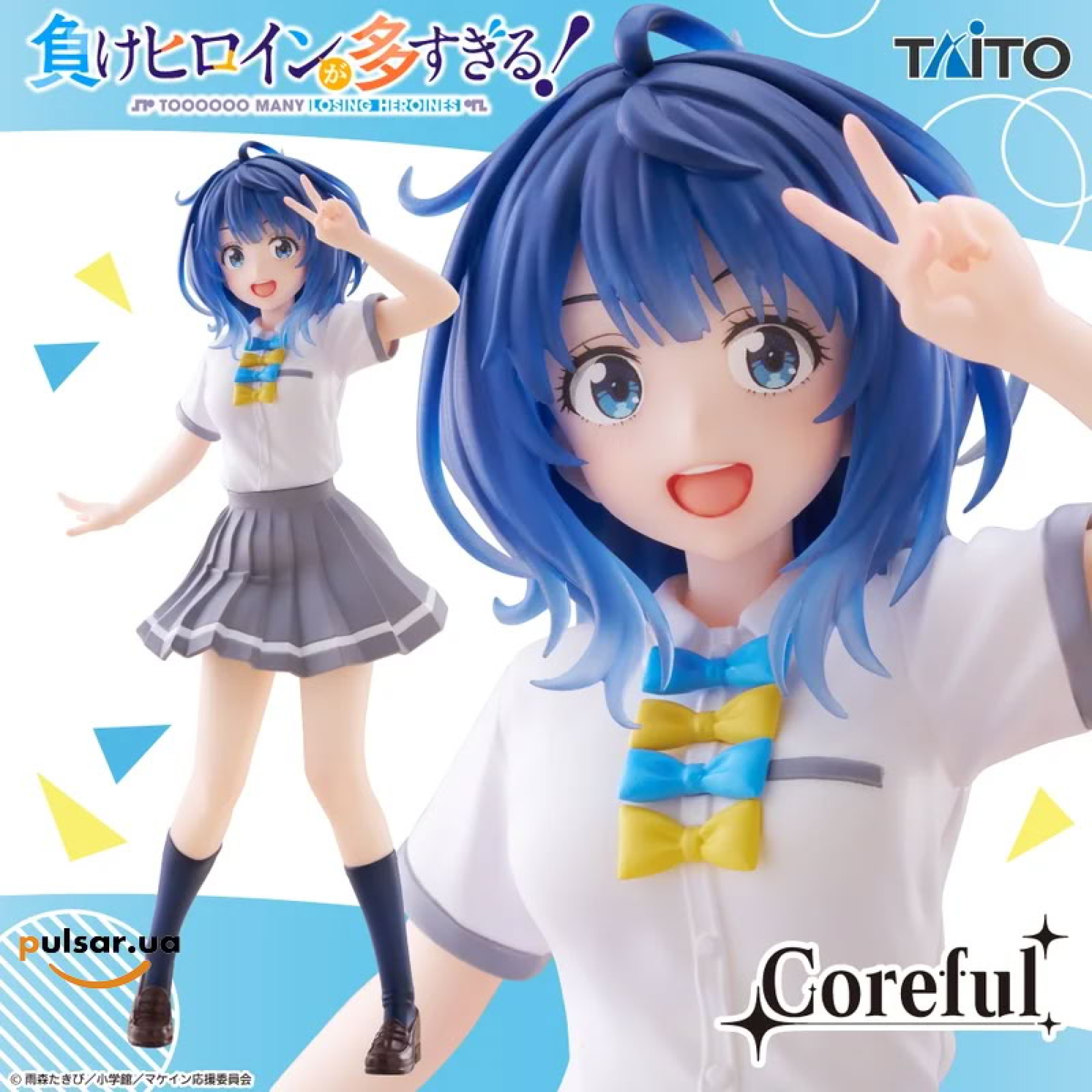 Оригинальная аниме фигурка &laquo;Too Many Losing Heroines! Coreful Figure - Anna Yanami School Uniform Ver.&raquo;