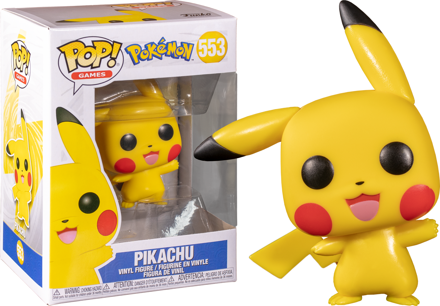 Виниловая фигурка Funko Pop! Pokemon Pikachu (Waving)