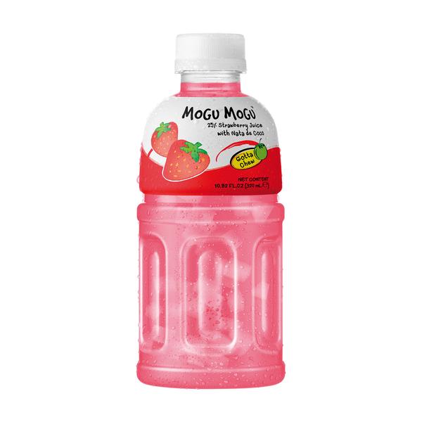 Напиток сокосодержащий Mogu Mogu Strawberry с кусочками кокосового желе 