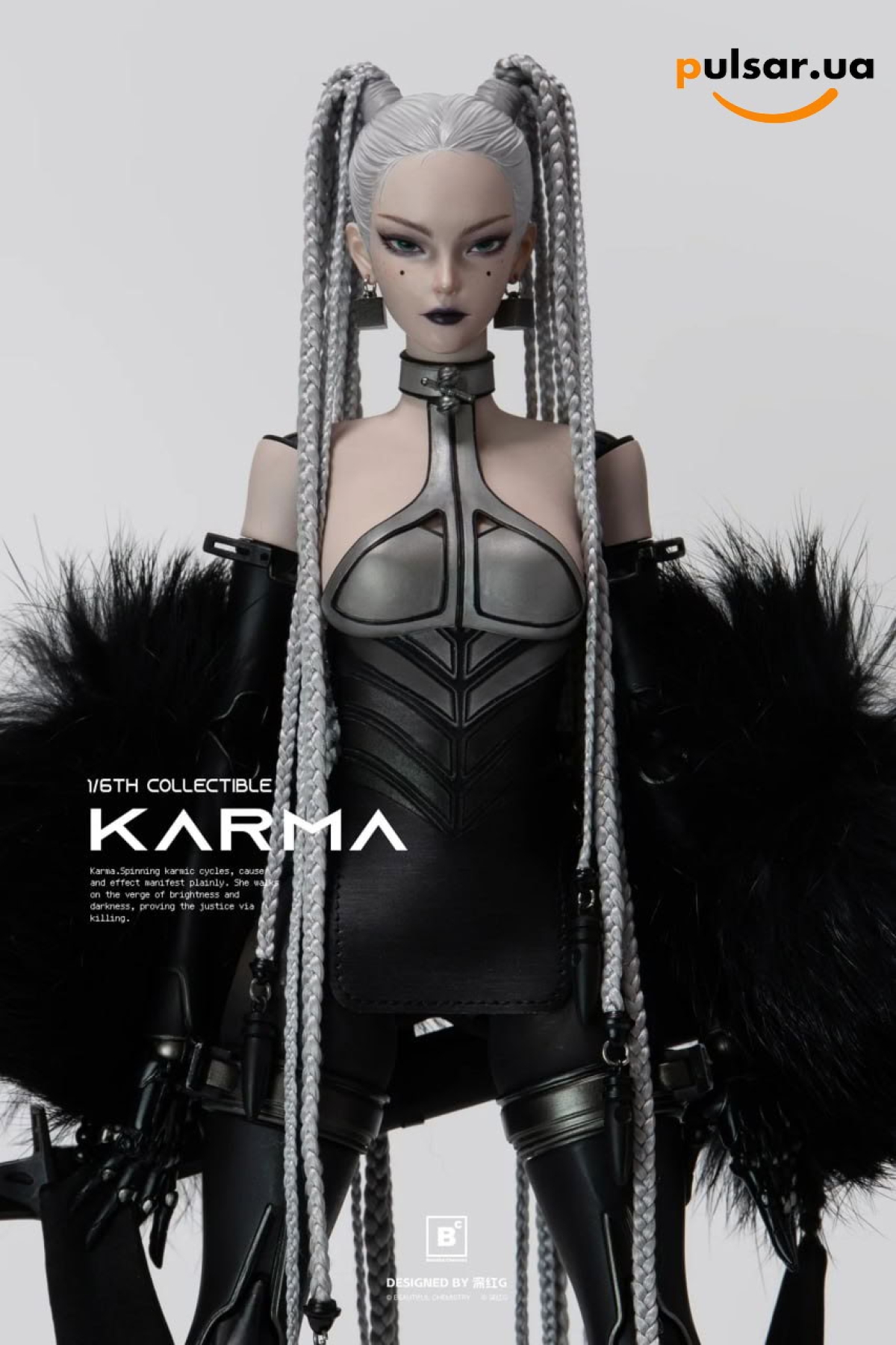 Оригинальная аниме фигурка &laquo;Beautiful Chemistry - White Night Alba Series Karma 1/6 Scale Action Figure&raquo;