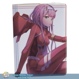 Скетчбук с обложкой из Эко Кожи &laquo;Darling in the Franxx tape 3&raquo;