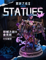 Оригинальная аниме фигурка &laquo;Riot - League of Legends: Arcane Season 2 Jinx Medium Sculpture&raquo;