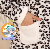 Пижама из флиса модель Cute Leopard