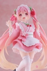 Оригинальная аниме фигурка &laquo;"Character Vocal Series 01 Hatsune Miku" Sakura Miku Newley Written Figure Japanese Cafe Ver.&raquo;