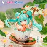 Аниме фигурка «Q Version Figure Hatsune Miku Playing in the Lotus Pond»