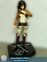 Оригинальная аниме фигурка BANPRESTO [C Prize Awards Mikasa Ackerman figure]