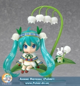 Оригинальная аниме фигурка Nendoroid Snow Miku 2015 Snow Bell Ver. (GSC online shop exclusive )