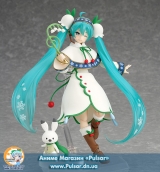 Оригинальная аниме фигурка figma Snow Miku 2015 Snow Bell Ver (GSC online shop exclusive)(In Stock)