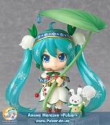 Оригинальная аниме фигурка Nendoroid Snow Miku 2015 Snow Bell Ver. (GSC online shop exclusive )
