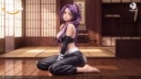 Оригинальная аниме фигурка &laquo;1/4 Scale Shihouin Yoruichi-Bleach-Happy Cat Studio&raquo;