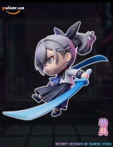 Оригинальная аниме фигурка &laquo;Rumeng Studio - Silver Wolf LV.999 Honkai: Star Rail&raquo;