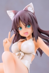Оригинальная аниме фигурка &laquo;Assemble Heroines Alice Gear Aegis Shitara Kaneshiya [Summer Queens] 1/8 Half-complete Assembly Figure&raquo;