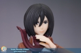 Оригинальная аниме фигурка BANPRESTO [ Prize Awards Mikasa Ackerman figure DMG ver.]
