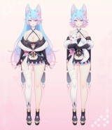 Дакімакура (подушка для обіймів) 150 см &laquo;Vtuber Houshou Silvervale&raquo; tape 2