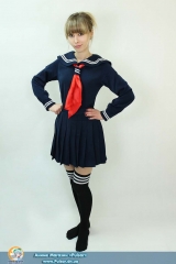 Японская школьная форма (женская)  (Japan School Uniform) Зимняя модель (Winter Class)
