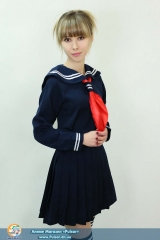 Японская школьная форма (женская)  (Japan School Uniform) Зимняя модель (Winter Class)