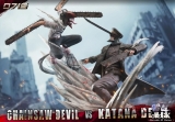 Оригинальная аниме фигурка &laquo;0715 Studio - Denji vs Devil of the Knife Chainsaw Man&raquo;