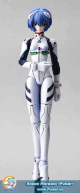 Оригинальная аниме фигурка Fraulein Revoltech 001 Ayanami Rei