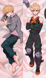 Дакимакура (подушка для обіймів) 150 см My Hero Academia Anime Katsuki Bakugo tape 3