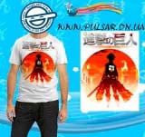Футболка по аниме сериалу "Shingeki no Kyojin" ("Вторжение Гигантов") модель Logo