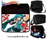 Сумка зі змінним клапаном Vocaloid - Miku in war