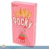 Палочки  Glico Pocky strawberry 1.98oz ( Клубника)