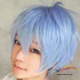 Косплей Парик Kuroko Tetsuya (Голубой) 30 см