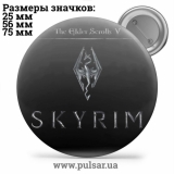 Значок Skyrim / The Elder Scrolls V: Skyrim /  Стародавні Сувої / Скайрим tape 01