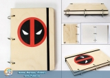Скетчбук ( sketchbook) Deadpool Tape IV