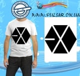 Футболка К - ПОП  "EXO" модель EXO logo