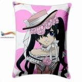 Прямоугольная Подушка в Аниме стиле 60 см  Kuroshitsuji модель "Sebastian/Ciel"