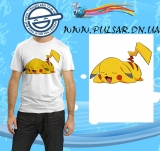 Футболка по аниме сериалу "Pokemon " модель Pika Style