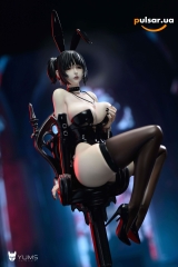 Оригинальная аниме фигурка &laquo;YUMS-Collectors Studio - Mikasa Ackerman Gothic Bunny Girl Attack On Titan&raquo;