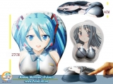 3D коврик для мышки из аниме Vocaloid модель Miku Hatsune