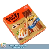 Палочки  Glico Pocky MIDI CARAMEL LATTE CHOCOLATE Карамель+Латтэ шоколад