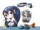 3D килимок для мишки з аніме Black Rock Shooter tape 3