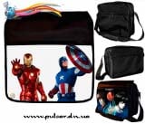Сумка со сменным клапаном - Super Heroes (Iron Man and Captain America)