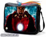 Сумка зі змінним клапаном з фільму "Залізна Людина" (Iron man) - Tony Iron Man