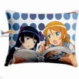 Прямокутна Подушка в Аніме стилі 60 см Oreimo модель "Kirino/Kuroneko"