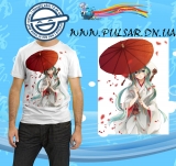 Футболка "Vocaloid " модель Umbrella